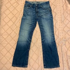 Men’s Buckle Black jeans.